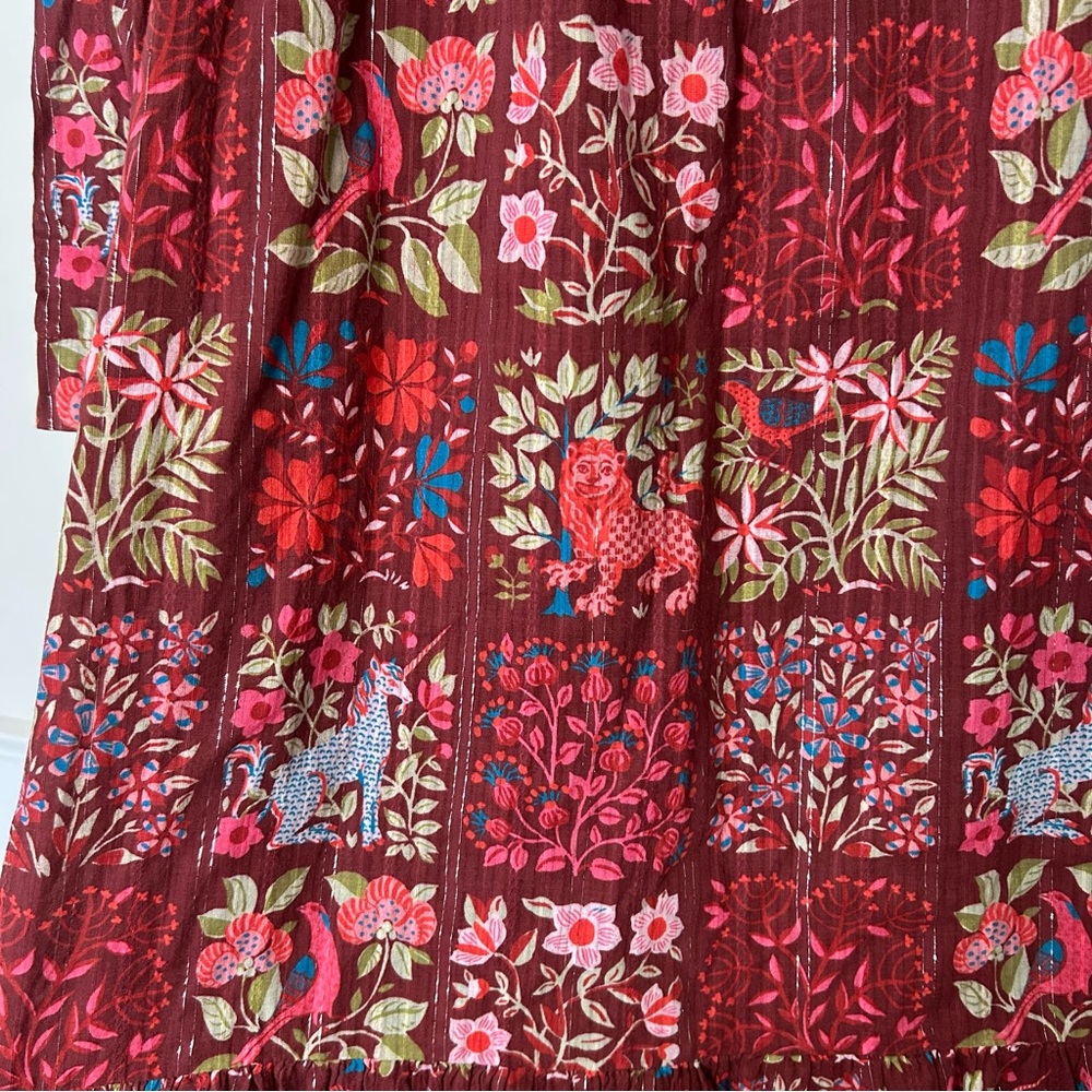 Printfresh Stained Glass Float On Midi Dress - image 8